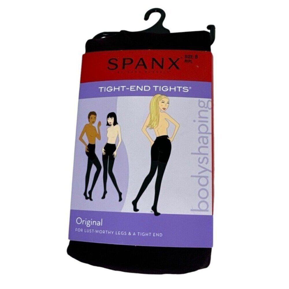 Spanx Tight End Tights Size B Purple RIPL NEW 8530